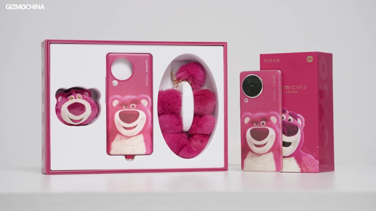 Xaomi Civi 3 Disney Strawberry Bear