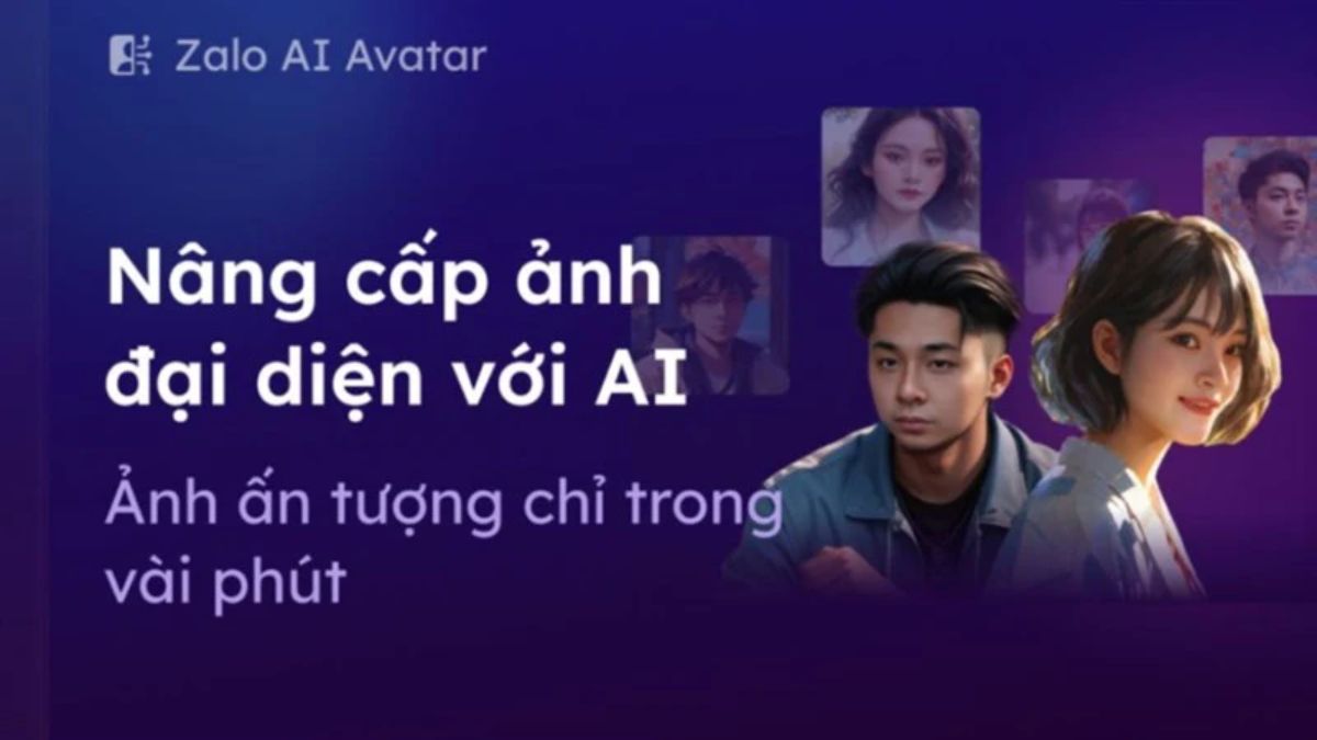 Zalo AI tạo avatar