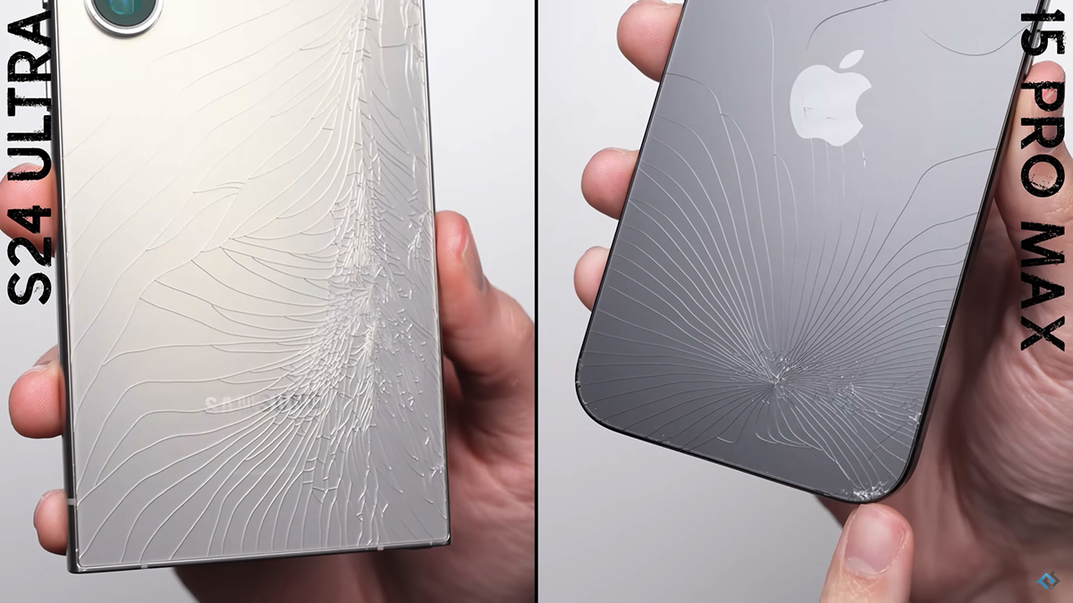 Mặt lưng Galaxy S24 Ultra xuất hiện nhiều vết nứt hơn