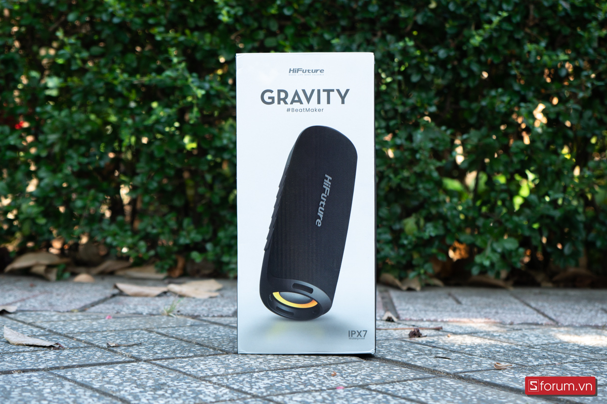 Thiết kế bên ngoài vỏ hộp HiFuture Gravity 