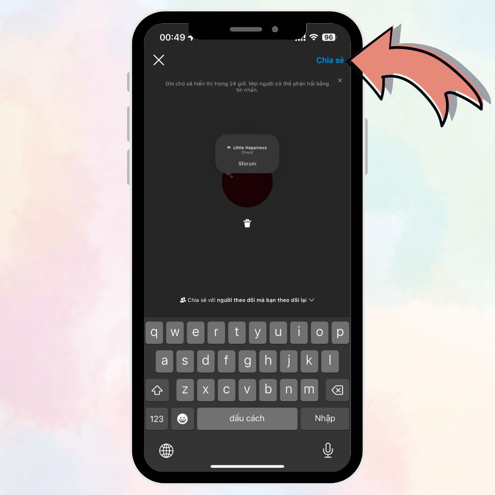 Cách chia sẻ video bằng Instagram Notes 7