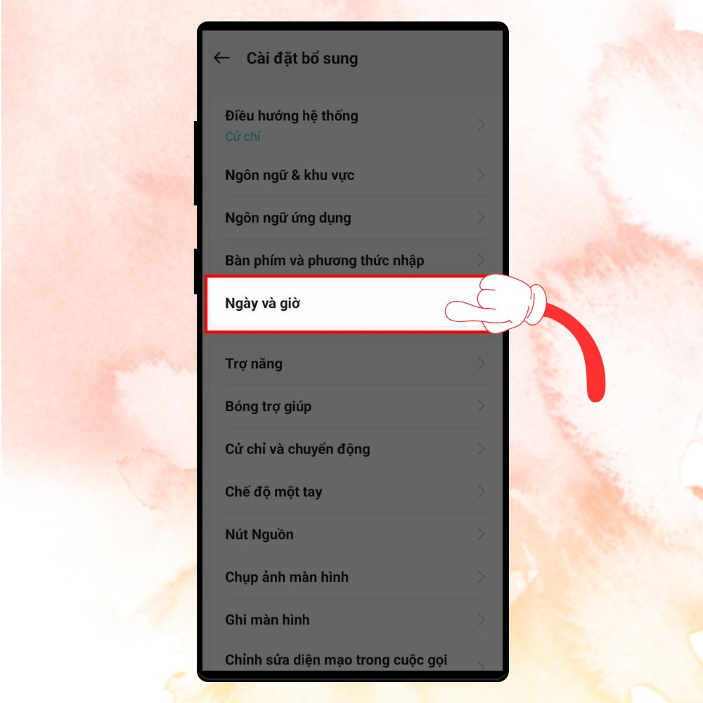 Cách thiết lập đồng hồ kép trên OPPO 2