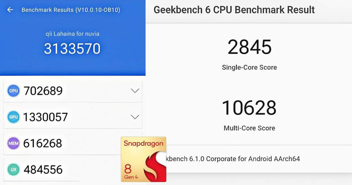 Hiệu suất của Snapdragon 8 Gen 4 trên Geekbench