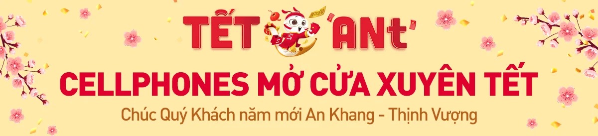 CellphoneS mở nhiều cửa hàng phục vụ xuyên Tết 2024
