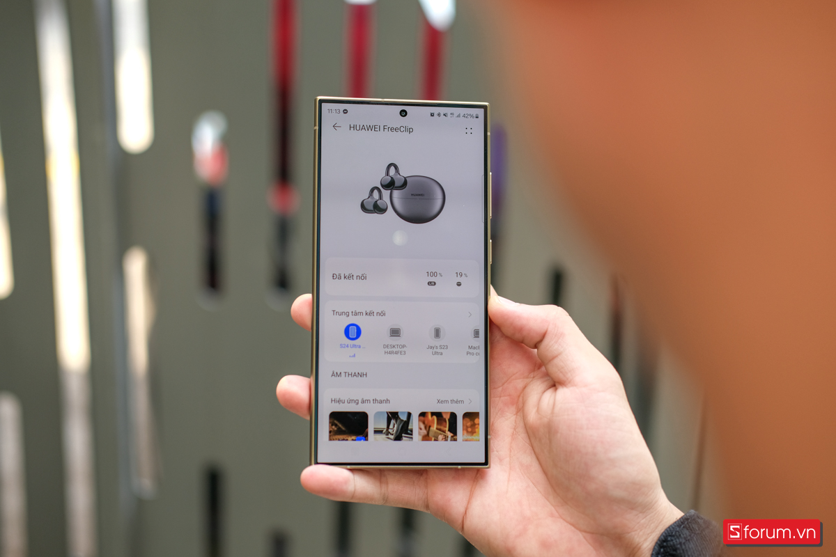 Trên tay Huawei FreeClip