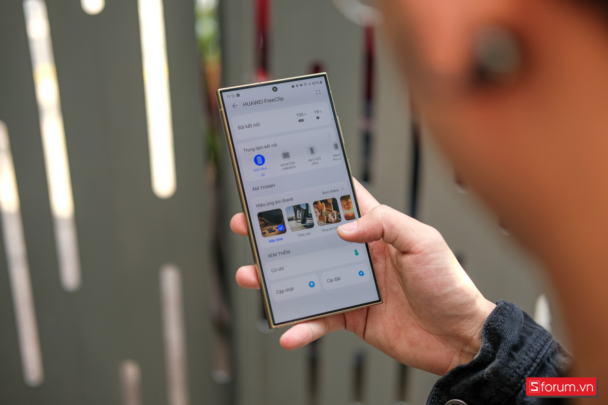 Trên tay Huawei FreeClip