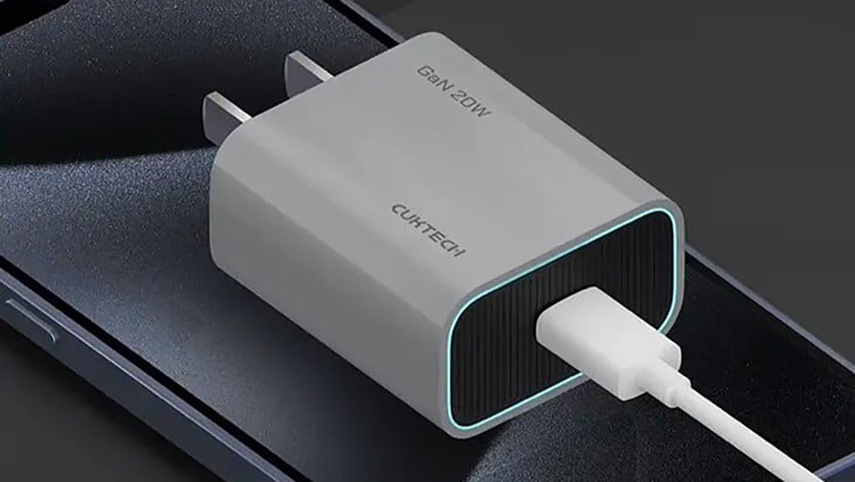 Xiaomi ra mắt củ sạc Cuktech 20W GaN