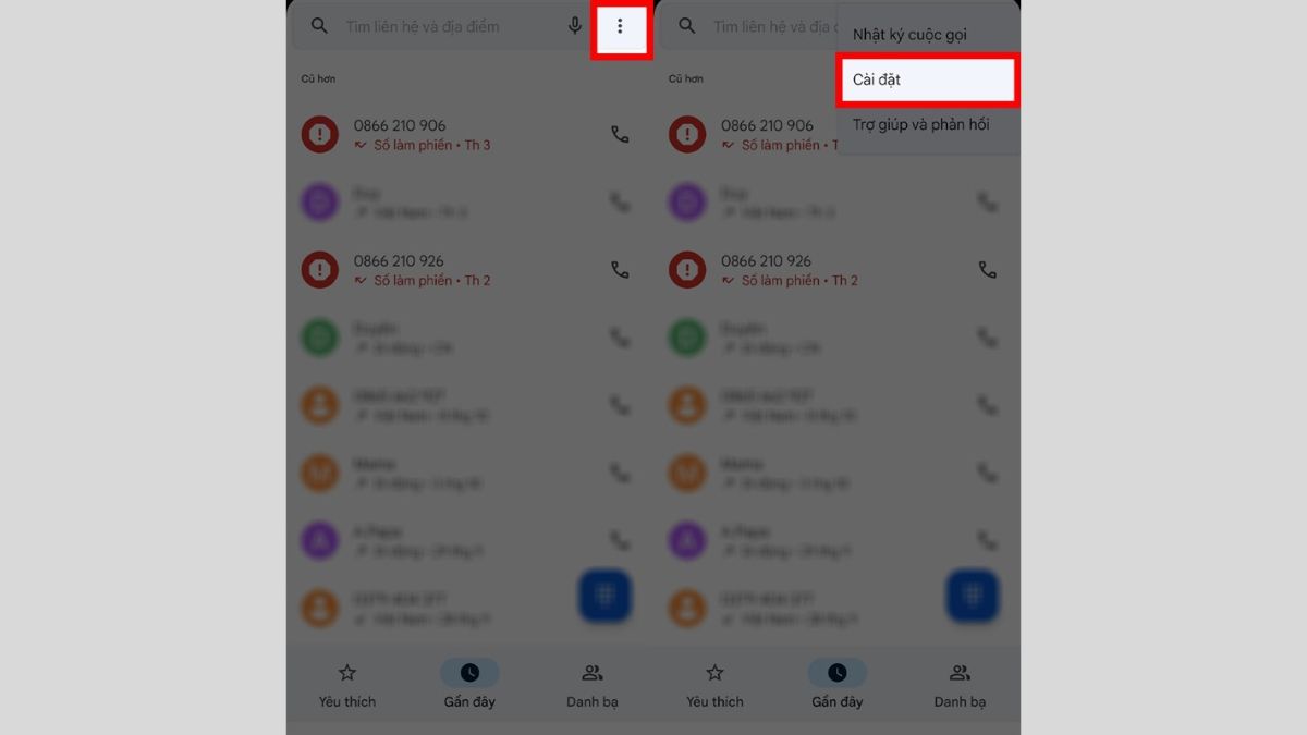 Cách chặn tin nhắn vnEdu trên Android cực dễbước 1