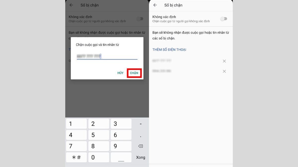Cách chặn tin nhắn vnEdu trên Android cực dễbước 3