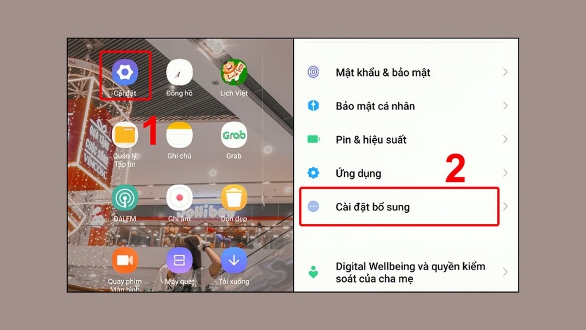 cách chụp màn hình điện thoại Redmi bằng lối tắt - bước 1