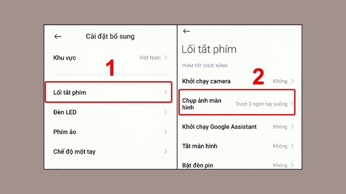 cách chụp màn hình điện thoại Redmi bằng lối tắt - bước 2