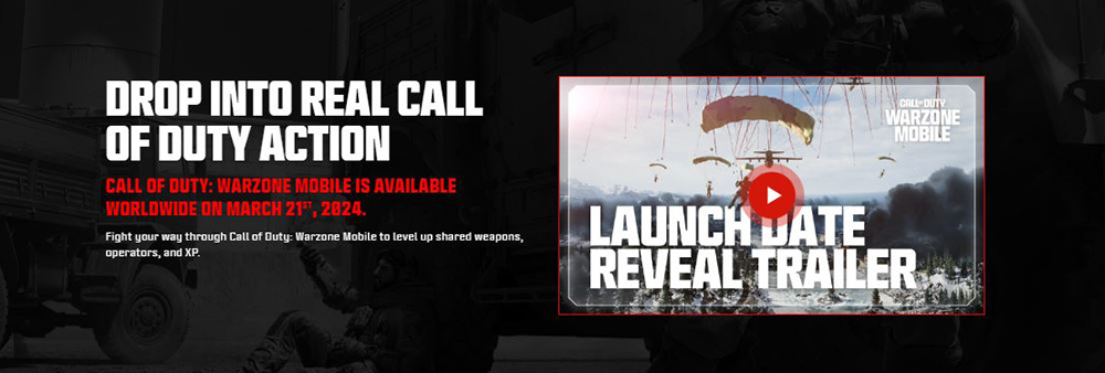 Call of Duty Warzone Mobile công bố ngày ra mắt chính thức
