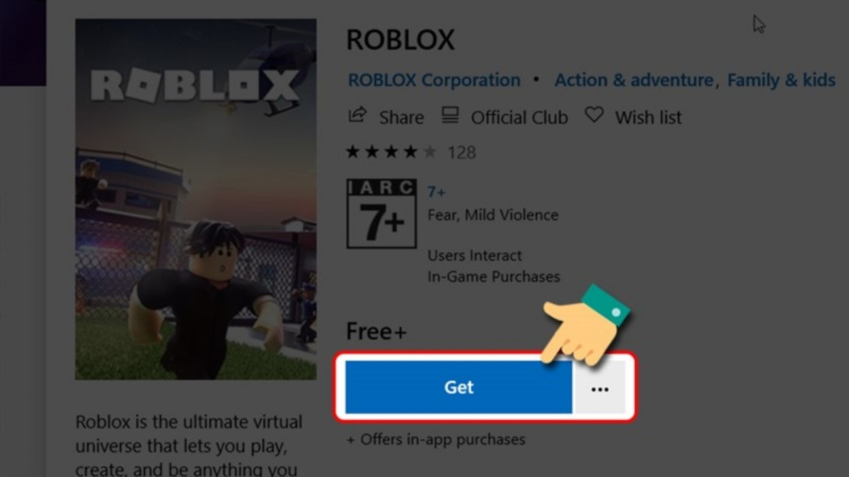 Cài đặt game Cam Conqueror Roblox bước 3