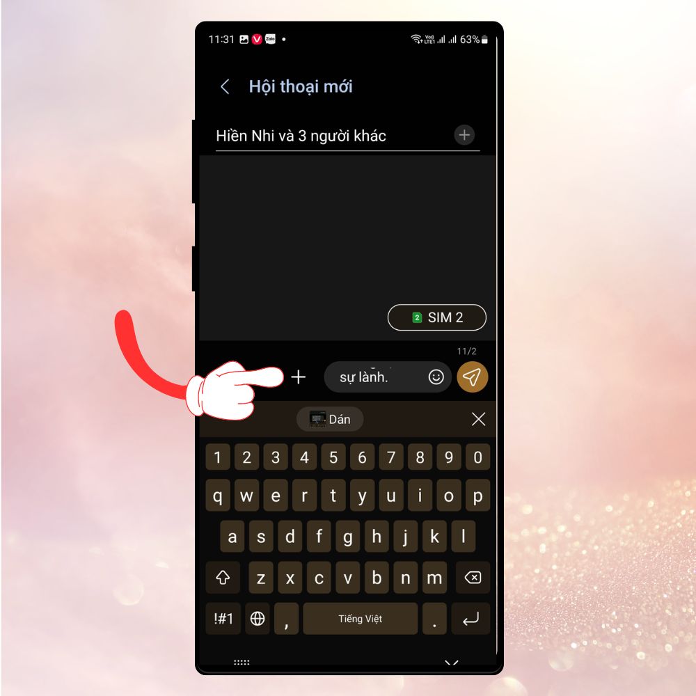 Cách hẹn giờ gửi tin nhắn chúc Tết 4