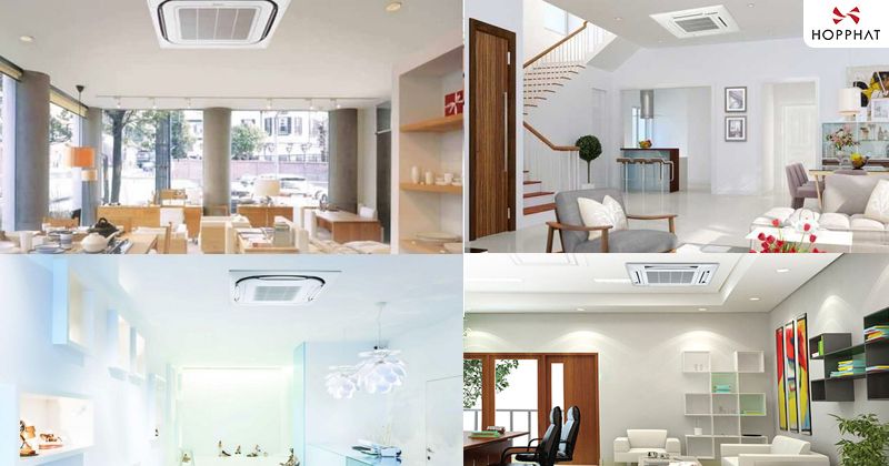 Máy lạnh âm trần là gì và lợi ích của việc chọn kích thước máy lạnh âm trần phù hợp