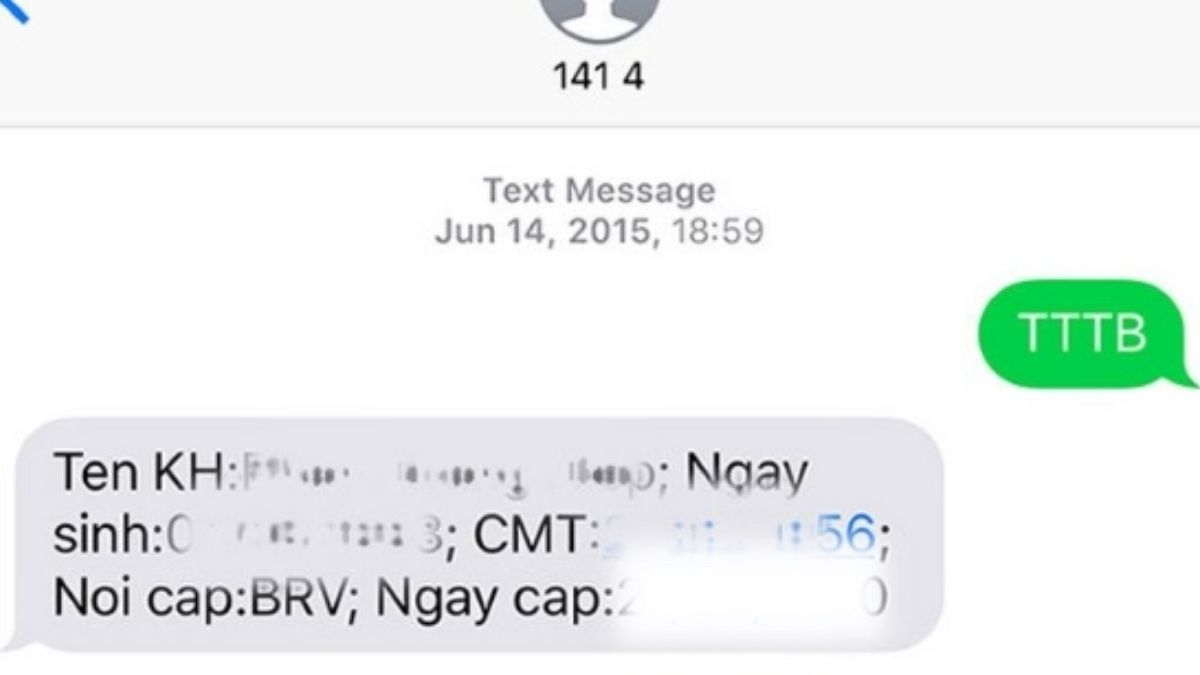 Cách kiểm tra số điện thoại Vinaphone qua tin nhắn bước 1