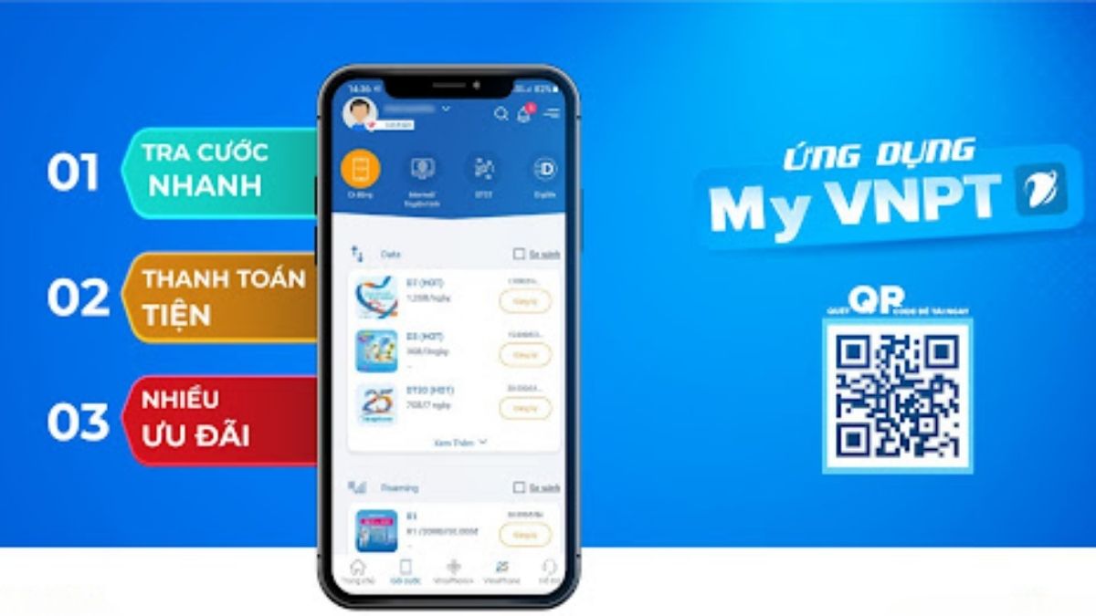 Cách kiểm tra số điện thoại Vinaphone qua ứng dụng bước 1