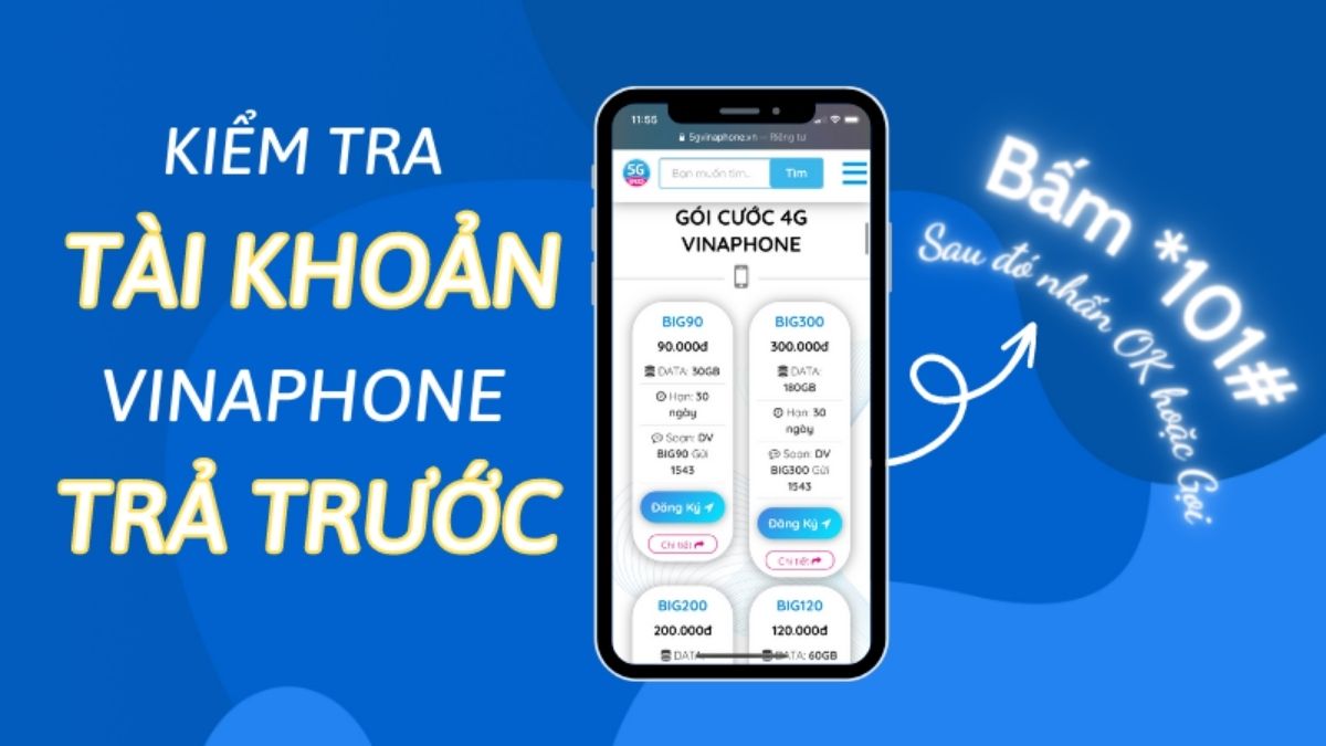 Cách kiểm tra số điện thoại Vinaphone chính chủ trả trước