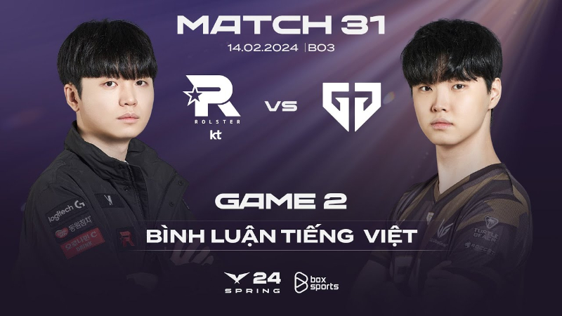 LCK mùa xuân 2024