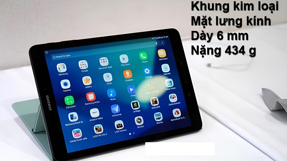 Samsung Galaxy Tab S3 - Top máy tính bảng Samsung có bàn phím