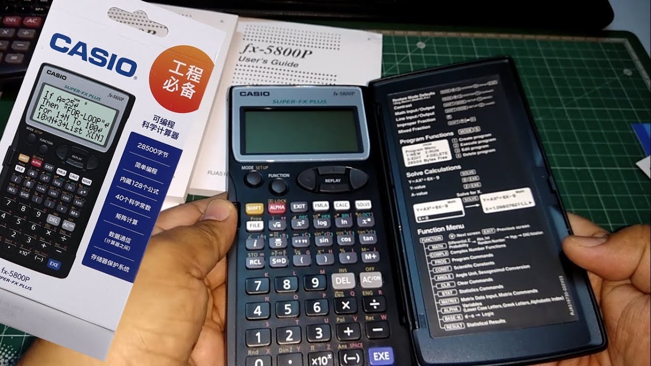 CASIO fx-5800P
