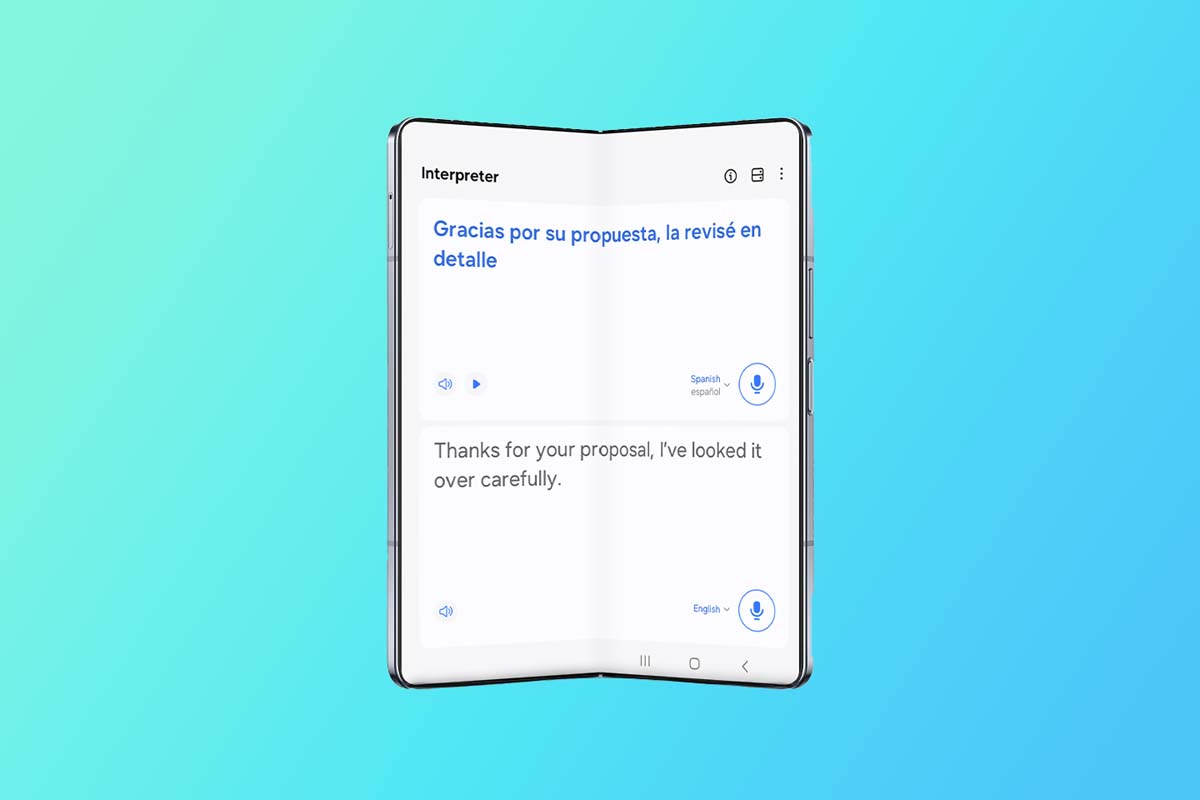 Tính năng phiên dịch trực tiếp trên trên One UI 6.1
