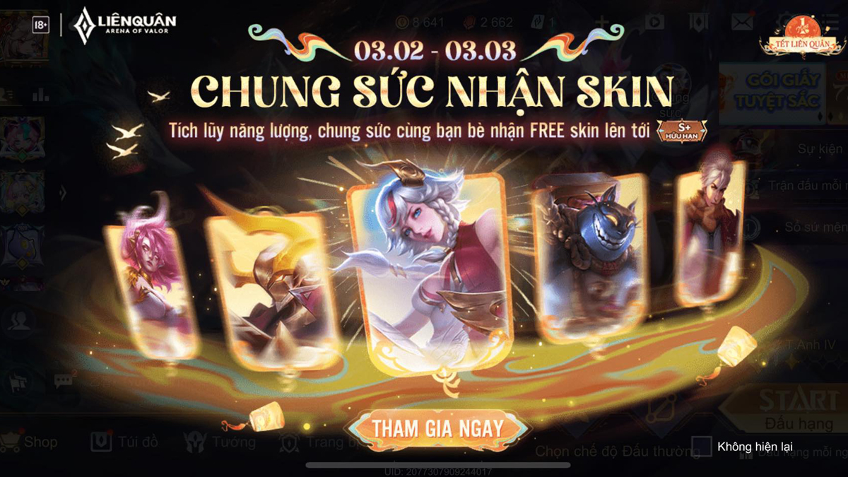 Sự kiện hot trong Liên Quân