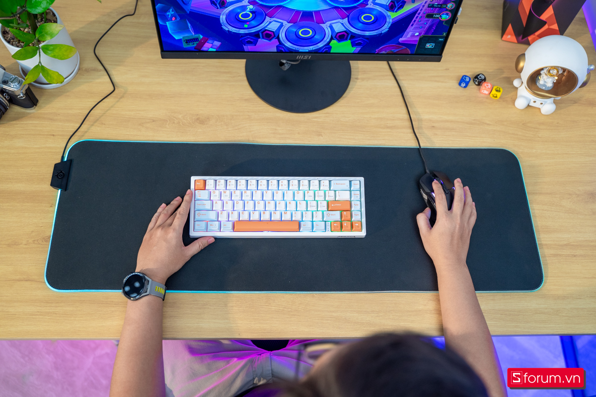 Steelseries QCK PRISM dành cho những ai thực sự đam mê LED và là Fan của hãng
