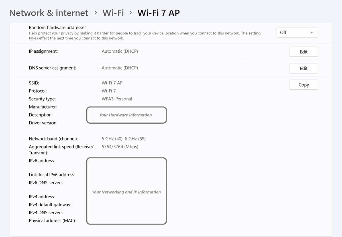 Windows 11 thử nghiệm hỗ trợ Wi-Fi 7