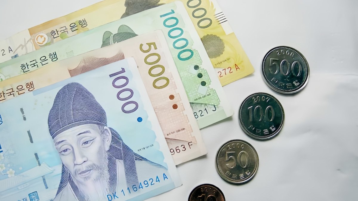 1000 Won Hàn Quốc bằng bao nhiêu tiền Việt Nam