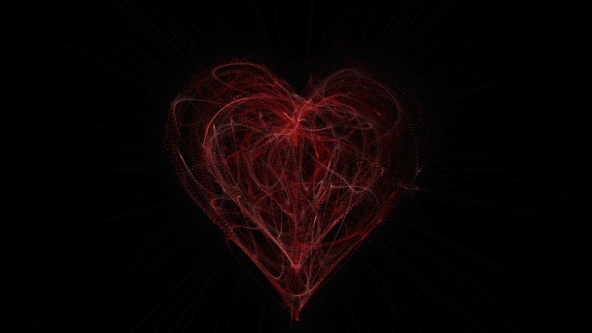 Làm code trái tim HTML đang đập màu đỏ