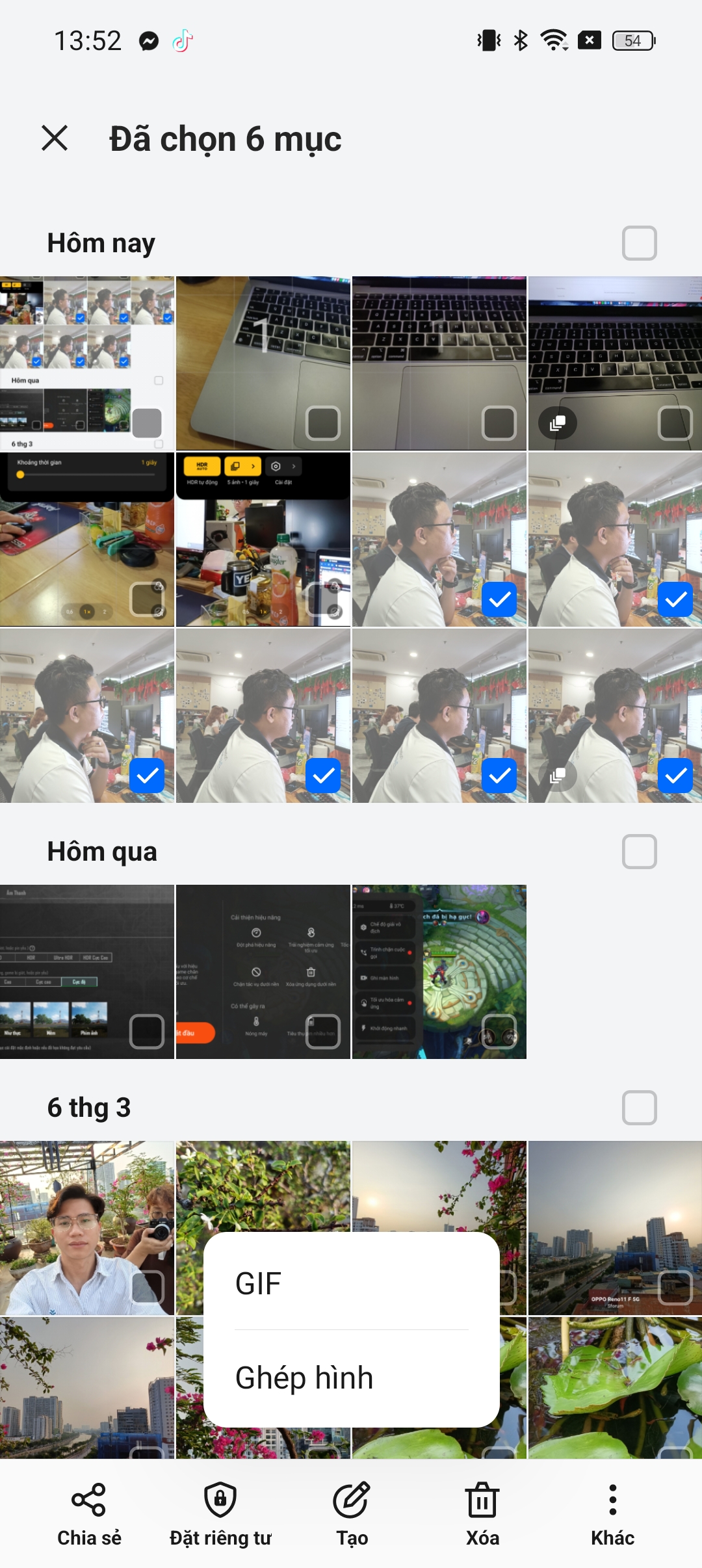 Tính năng tạo GIF vô cùng thú vị trên OPPO Reno11 F 5G