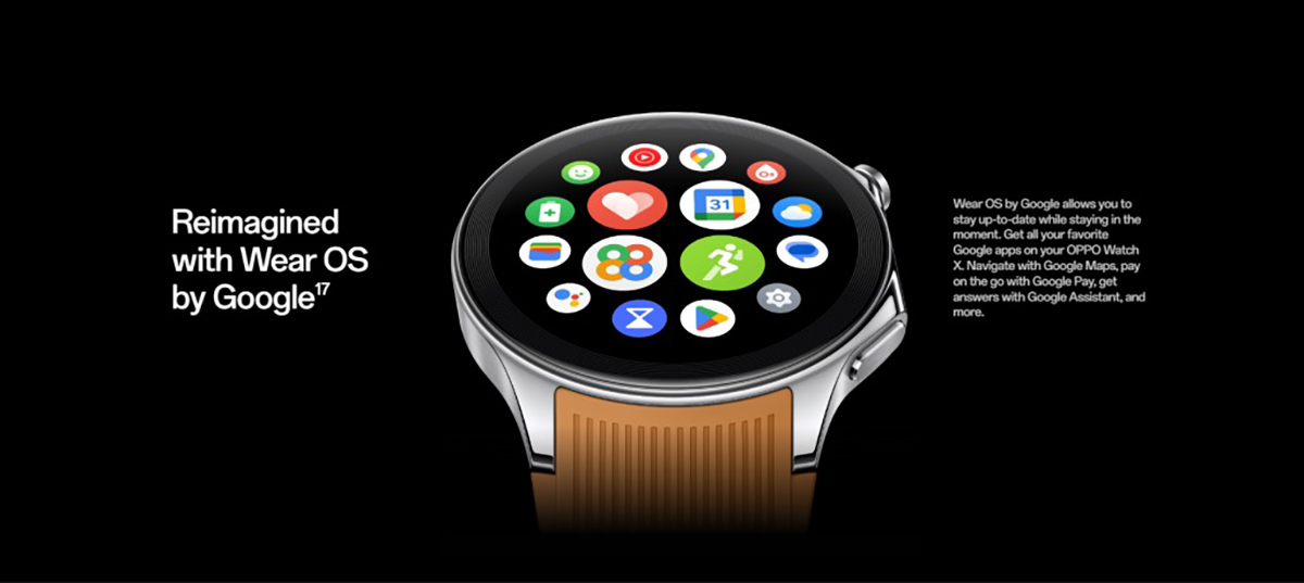 Đồng hồ thông minh mới của OPPO chạy Wear OS 4