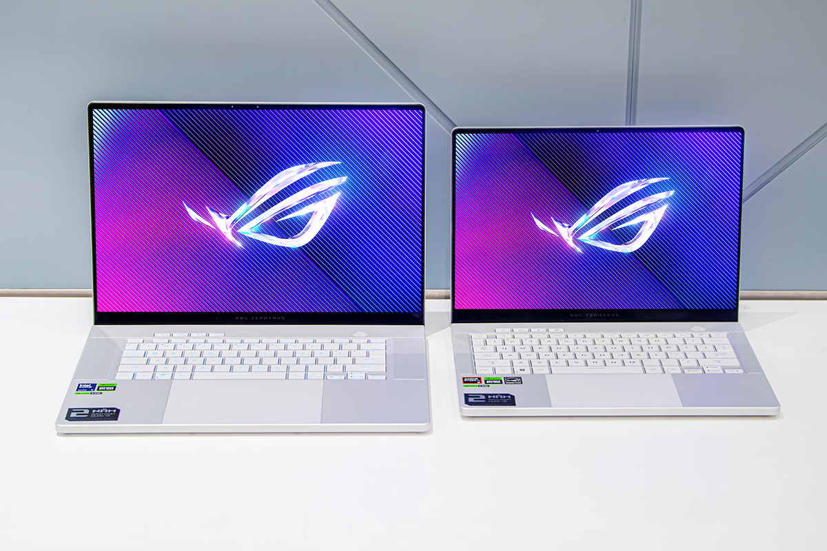 Màn hình đẹp rực rỡ và chuẩn màu với ROG Nebula OLED trên bộ đôi laptop gaming ROG Zephyrus