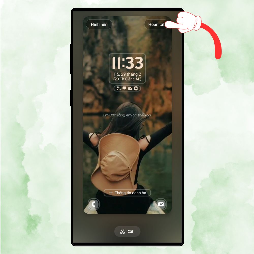 Cách cài video làm nền màn hình khóa cho điện thoại Samsung 5