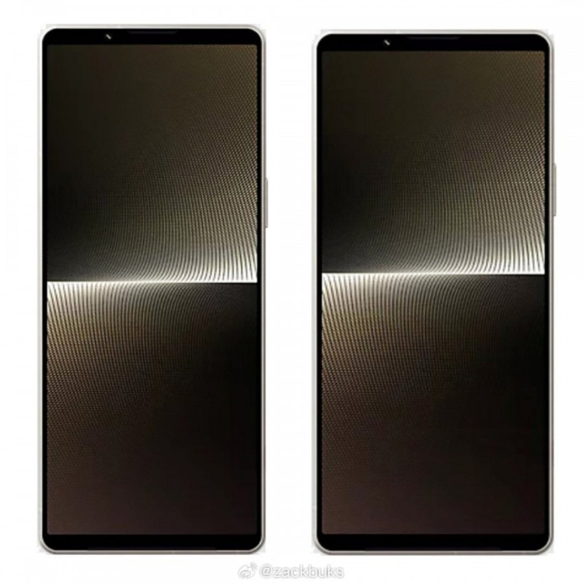 Xperia 1 V bên trái và Xperia 1 VI bên phải