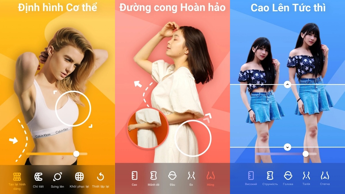 Peachy - app bóp eo miễn phí