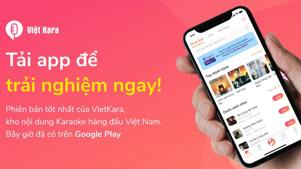 Viva Kara - ứng dụng hát karaoke miễn phí