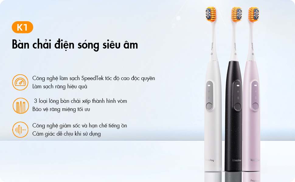Bàn chải điện kissday K1