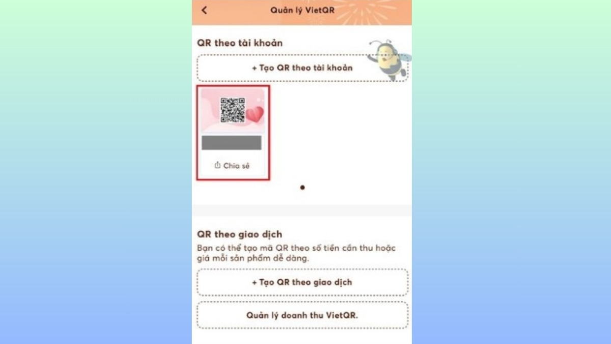 Tải ảnh QR về điện thoại