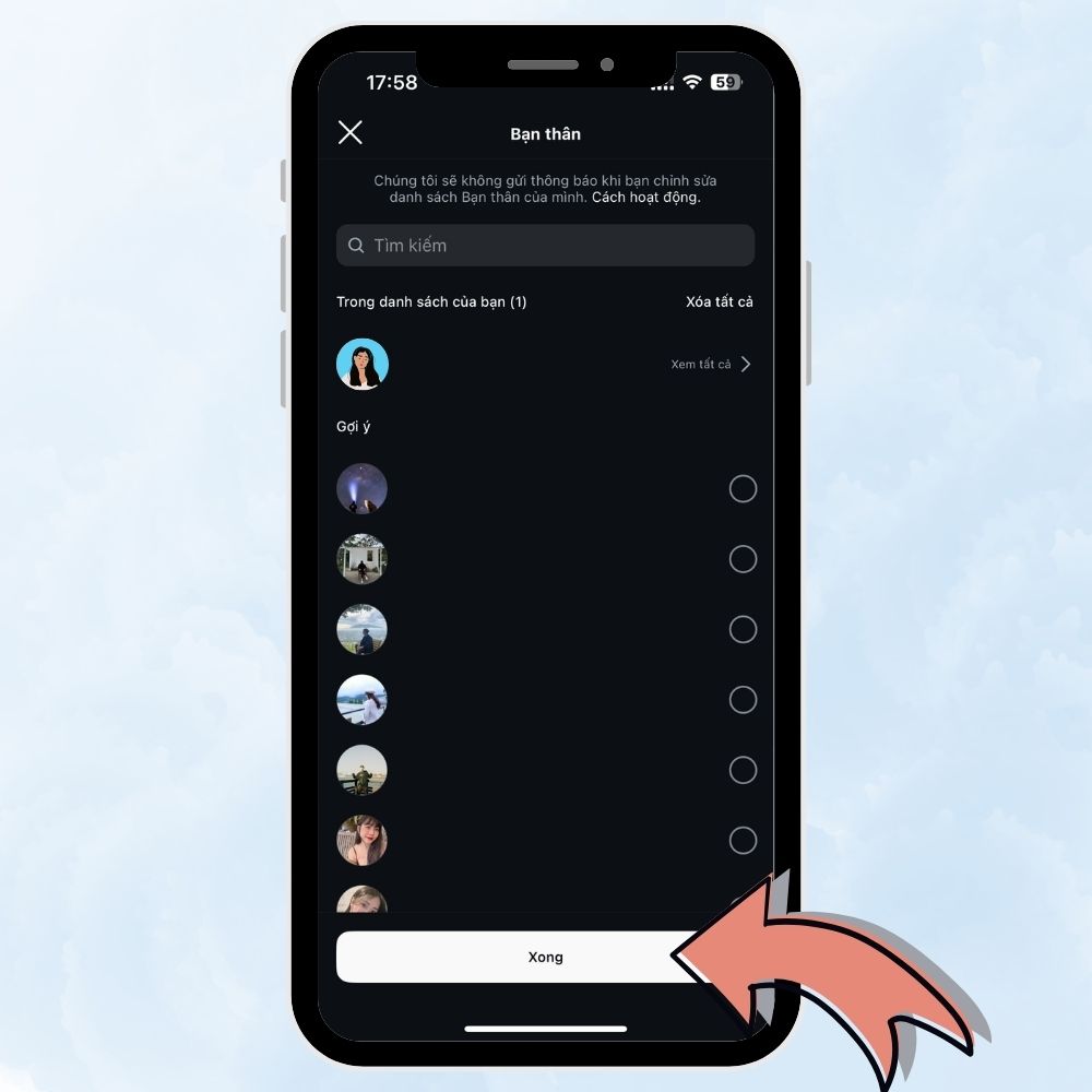 Cách chia sẻ Instagram Note với một người duy nhất 5