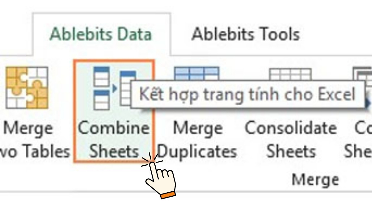 Hướng dẫn sử dụng CONSOLIDATE trong Excel bước 2