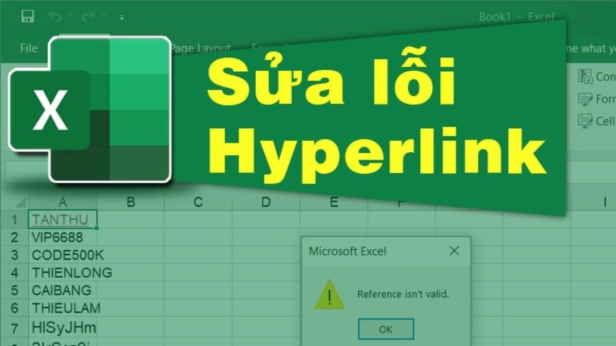 Cách chỉnh sửa hàm Hyperlink