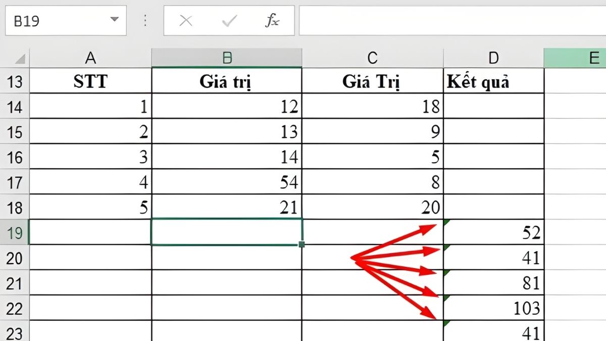 Loại bỏ lỗi xuất hiện màu xanh trong Excel