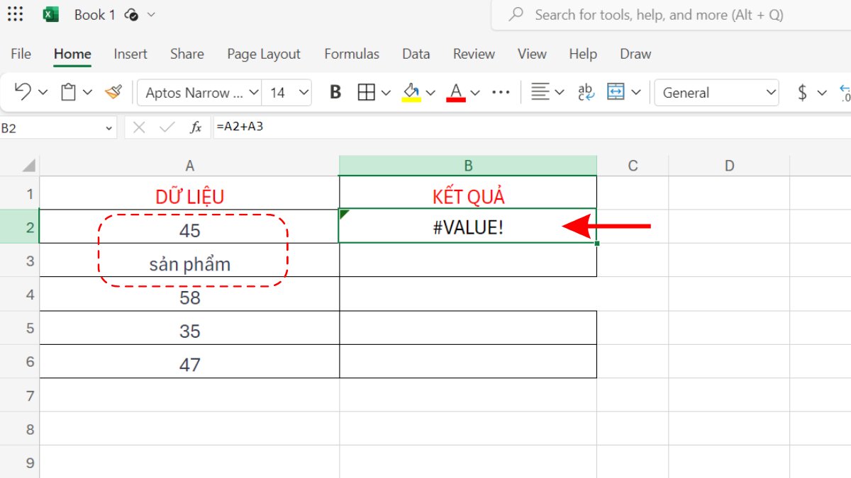 Làm thế nào để phân biệt giữa lỗi SPILL và các lỗi khác trong Excel?