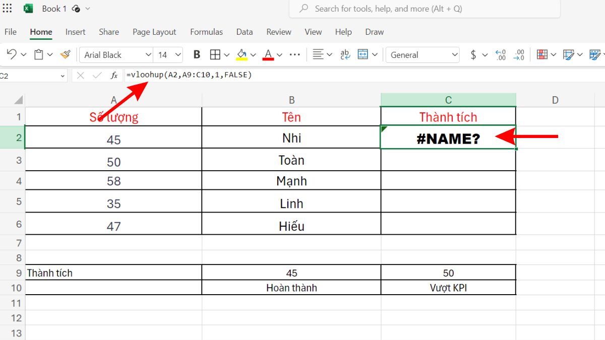 Làm thế nào để phân biệt giữa lỗi SPILL và các lỗi khác trong Excel?