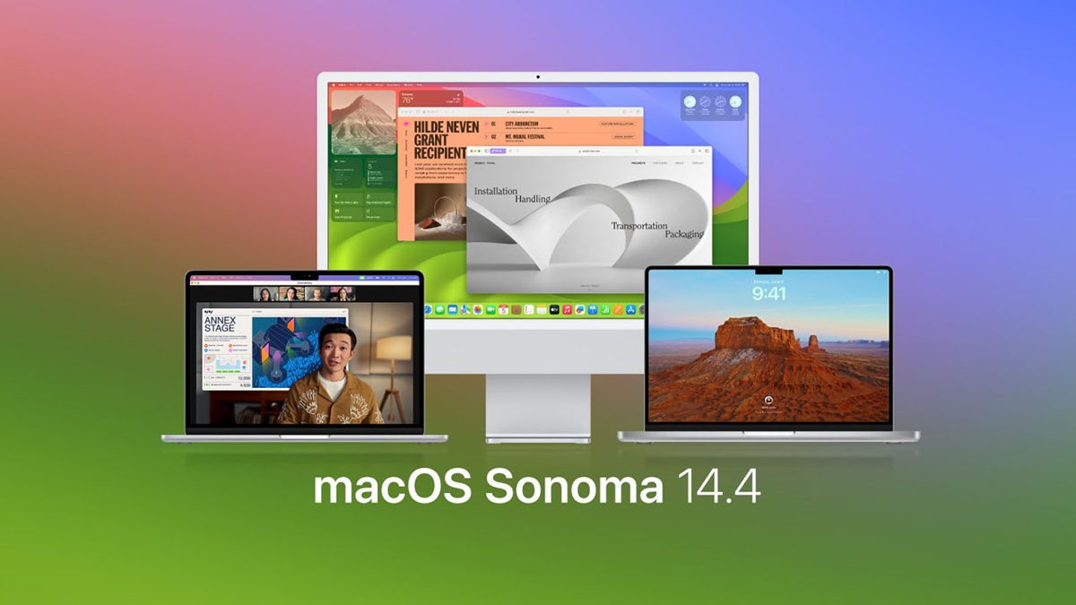 Apple phát hành macOS 14.4