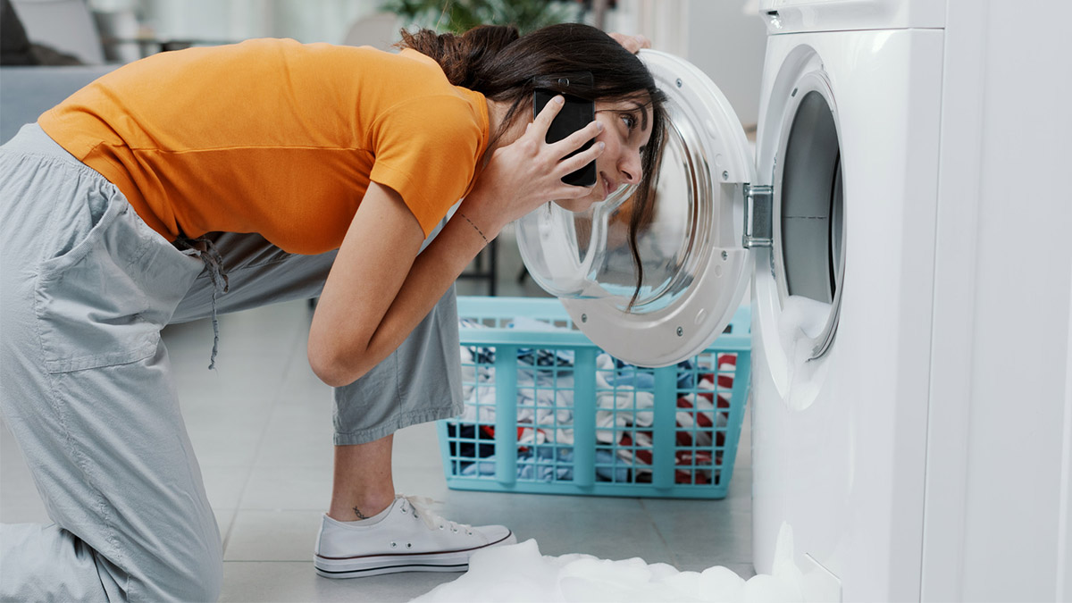 Tại sao máy giặt xả nước nhưng vẫn không quay?