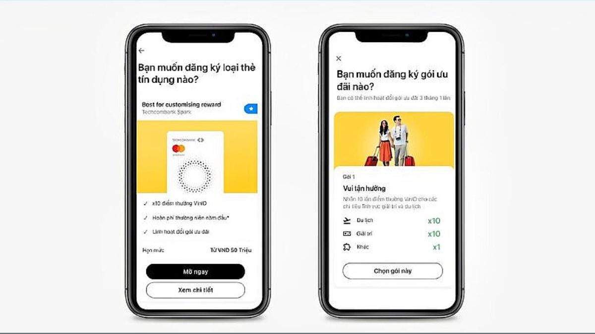 Hướng dẫn cách mở thẻ tín dụng Techcombank trực tuyến bước 2