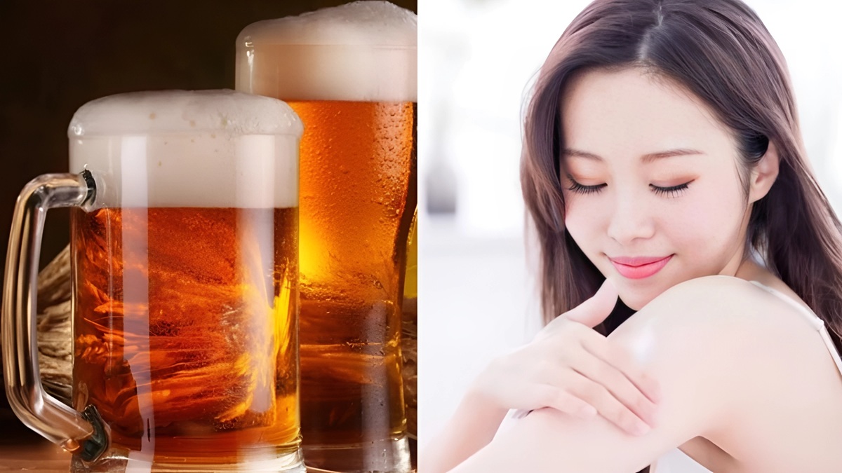 Da nhạy cảm có nên rửa mặt bằng bia không?